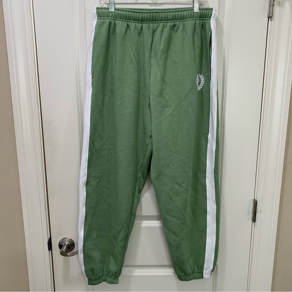 Pink VS Ivy Fleece Campus Sweatpants X-Large - Picture 2 of 9